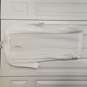Maurices white cardigan